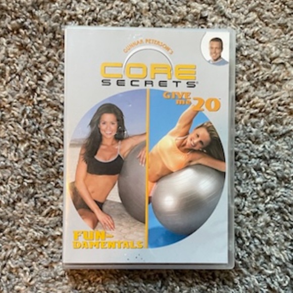 EUC Gunnar Peterson’s Core Secrets DVD including 2 pamphlets A Guide & A Journal - Picture 7 of 9